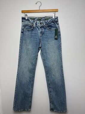 New wild fable Size 00 Medium Wash Low-Rise Bootcut Rigid Jeans